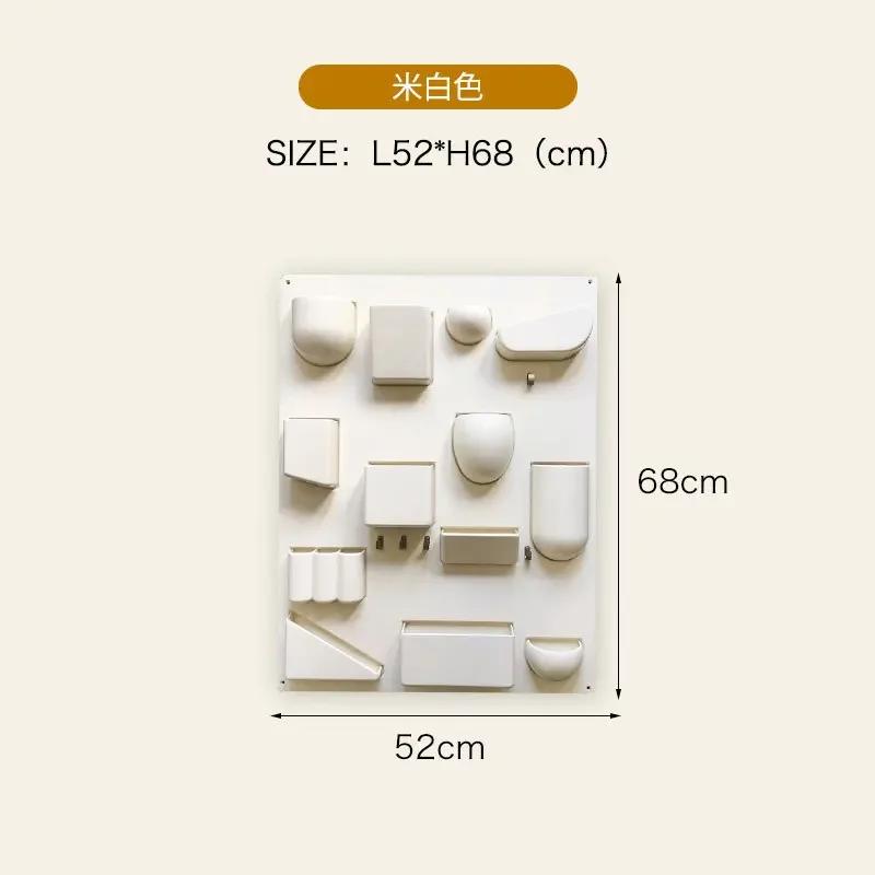 

Система хранения Стойка для настенных офисов Кухни Органайзер Мастерские Ванные комнаты Детские комнаты Различные формы Размеры Крючки Зажимы белый