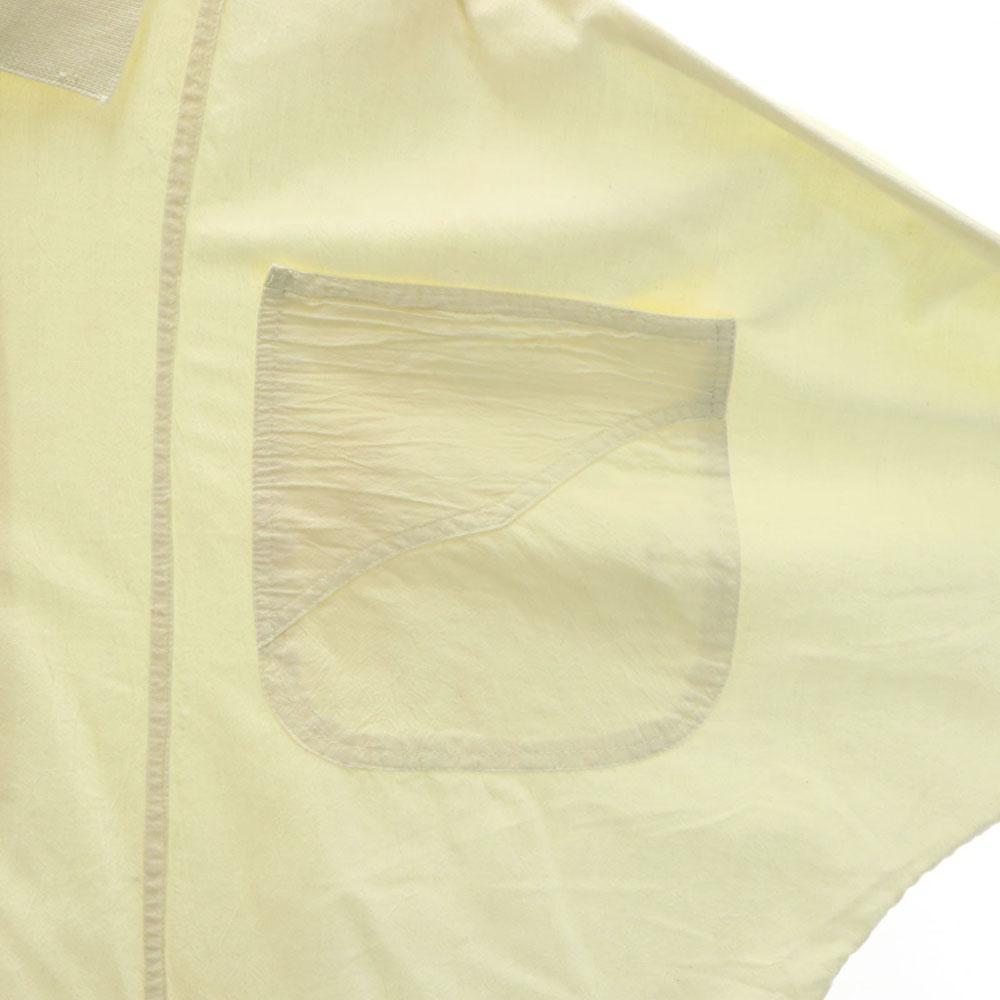 Born To Be Worn 90s Old Long Sleeve Half Zip Shirt L Yellow Men's Used