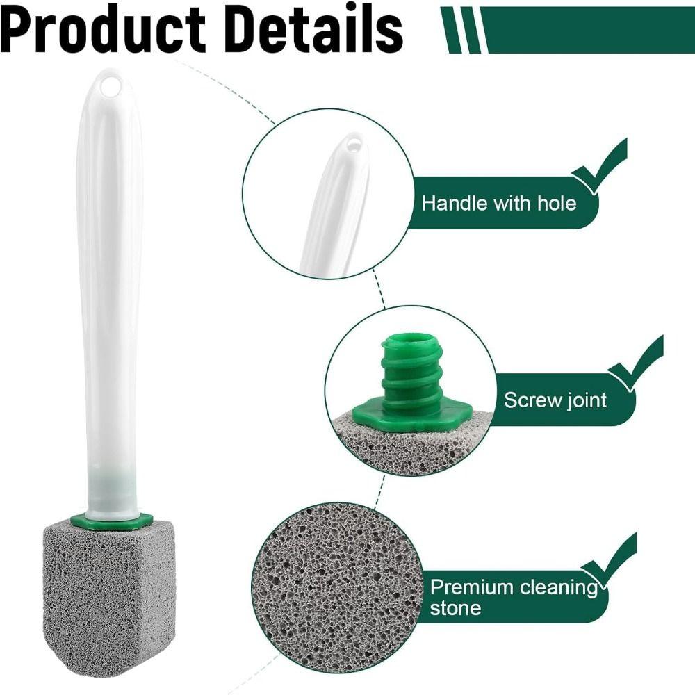 5/10Pcs Hygienic Toilet Brush Scouring Toilet Bowl Cleaner Pumice Stone Cleaner  Sink