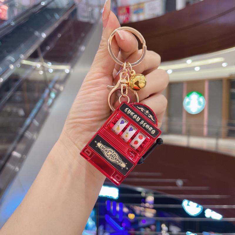 

Cartoon Car Creative Keychain Pendant Colorful Shaker Toy Creative Gift Novelty StyleA