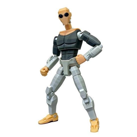Action Figure Exquisite with Flexible Joints Fully Articulated Model Desktop Display Collectible Gift for Fans