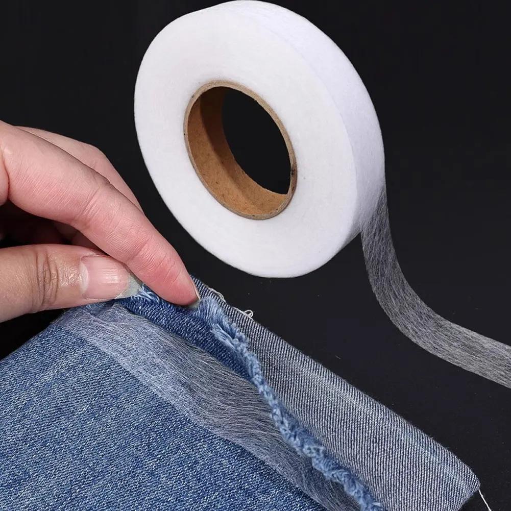 Praktisches Nähzubehör Bügel-Saumband Selbstklebend Doppelseitiges Schmelzklebeband Für Jeans Hosen Hüte Kleidung Kürzen