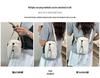 Women's Multi-functional Crossbody Bag: Multi-Compartment, Personalized Water Bottle Holder, Phone Storage, Versatile Travel Backpack.