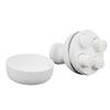 Pet Intelligent USB Charging 3D Head Massaging Cats Automatic Massager (white)
