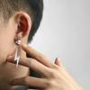 My Shape Fashion Lightning Earrings Women Men Hiphop Hoop Earring Stainless Steel Gold Punk Jewelry Party Ear Accessories
