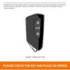 Suitable for Skoda Octavia Car Key Cover 2024 2023 2022 2021 Alloy Leather Remote Control Car Key Shell Car Accessories