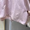 Women's Trendy V-Neck Raglan Sleeve Pullover - Stylish, Loose & Age-Reducing Doll Shirt