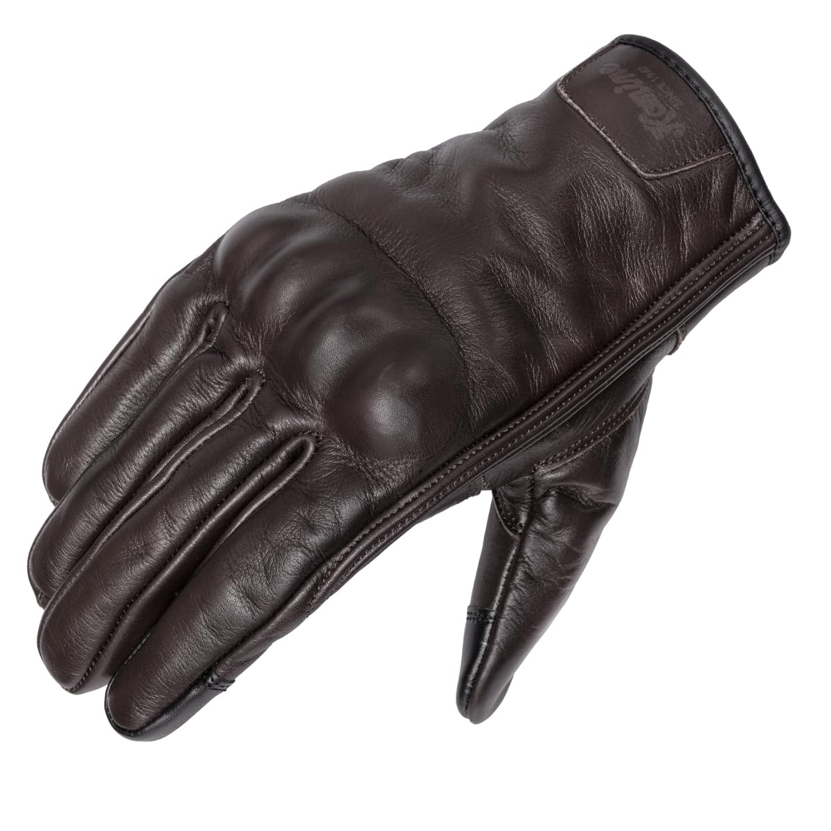 

GK-862 Protective Leather Gloves for Motorcycles, Spring, Summer, and Autumn M коричневый