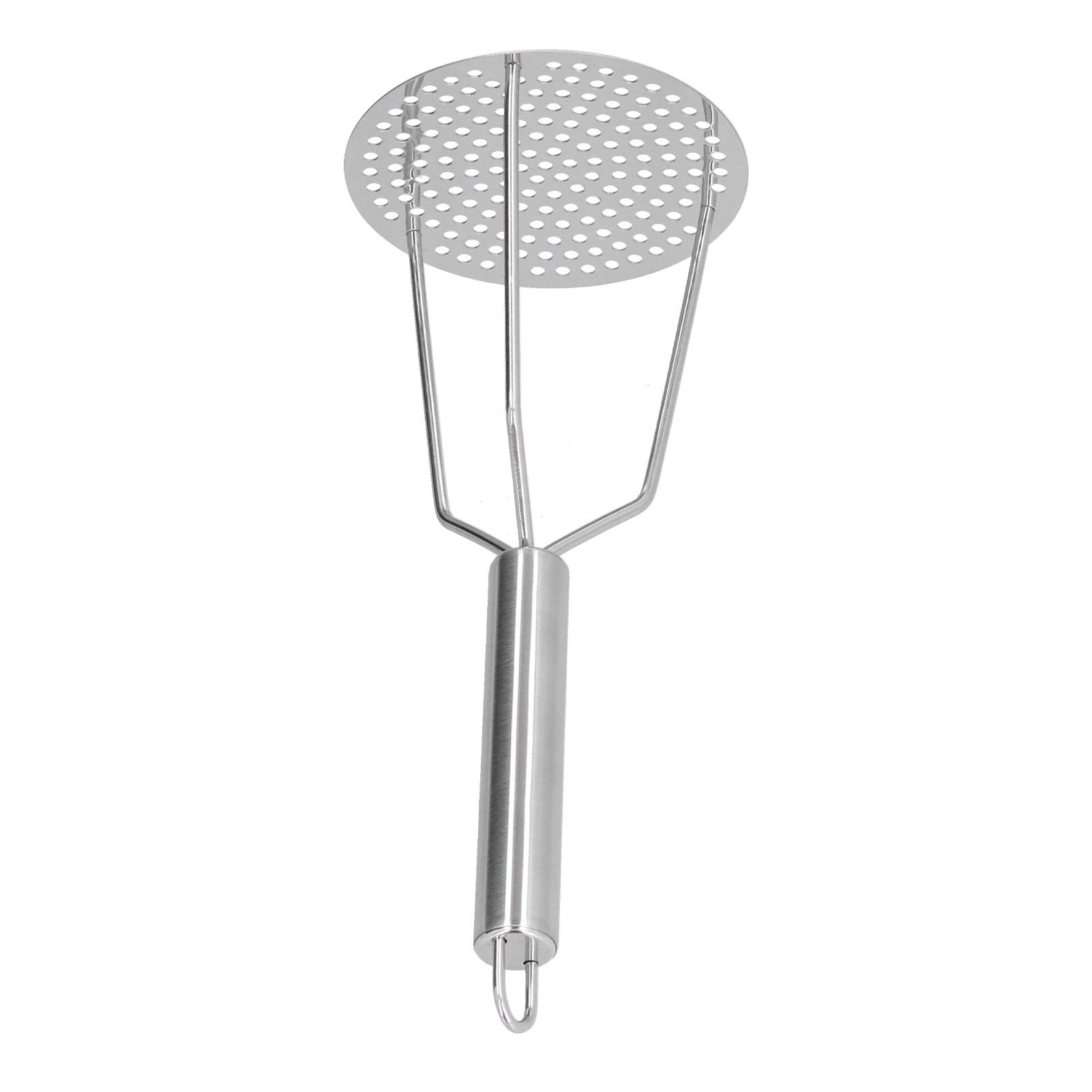 

Potato Masher Stainless Steel Potato Masher Fruit and Meat Masher with Ergonomic Handle for Kitchen