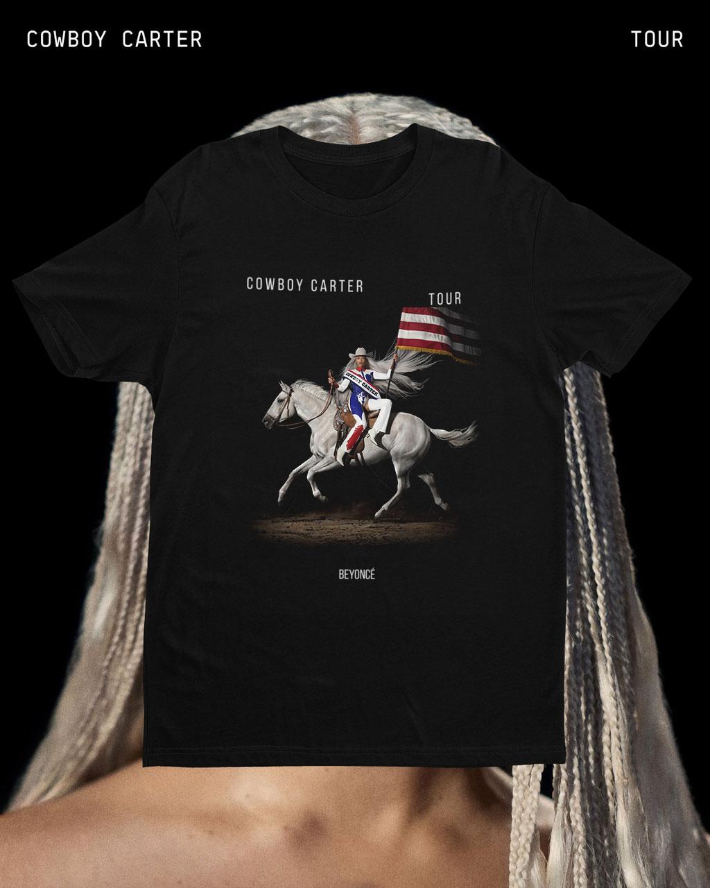 

Street Hip Hop High Quality Casual Loose Clothing BeyoncE Cowboy Carter Graphic T-Shirt Men Women Oversized Y2k T-shirt Top Tees 5XL різнокольоровий