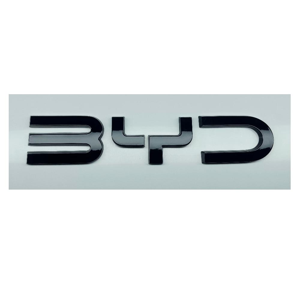 For BYD Atto 2 Atto 3 Yuan Plus Yuan UP Full Coverage No Drill Blackout Badge Sticker Modification Right-hand Drive