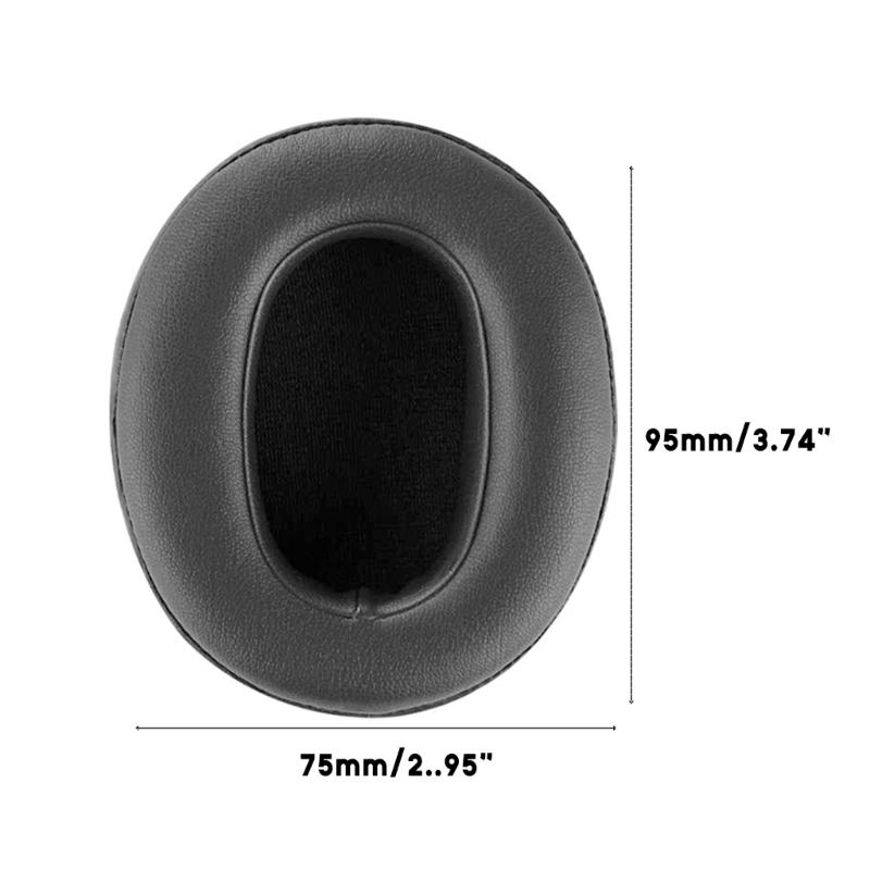 Comfortable Ear Pads for WH XB900N Headphones Durable Earcups Sponge Covers High-Quality Black Ear Pads Replacement