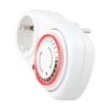 For Household Appliances Mechanical Timer Socket For Energy Management European Standard Flame Retardant Material