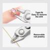 Model Flat-Nose Removal Nails Pliers for Manicure Diamond Art Accessories Metal Chain Cutting Zircon Jewelry High Force Clipper