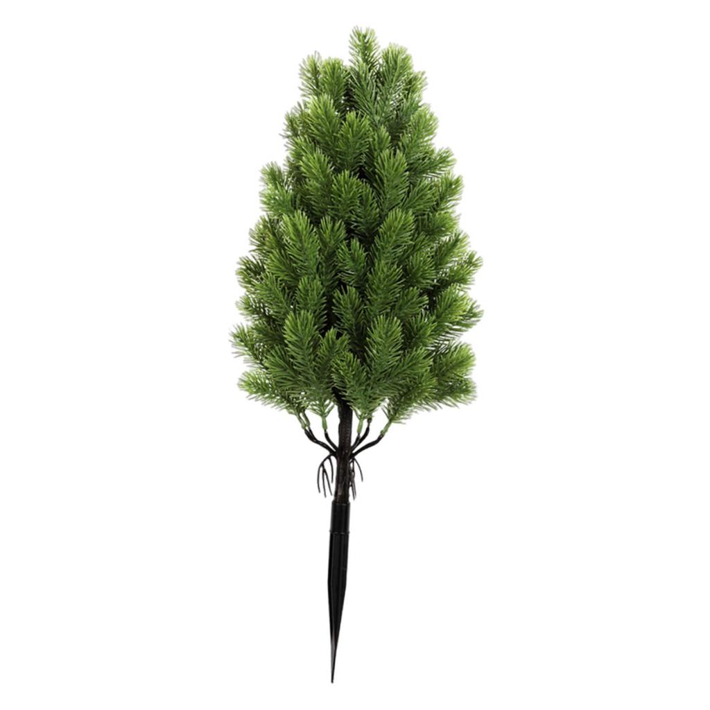 Artificial Tree Easy to Install Sun Resistant Realistic Bushes Plants for Front Porch Pathway Indoor/Outdoor Outside Balcony