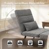 Sleeper Chair 3-in-1 Foldable Chair with Sleep Function, 186 X 60 Cm Sleeper Chair with 5-Position Adjustable Backrest