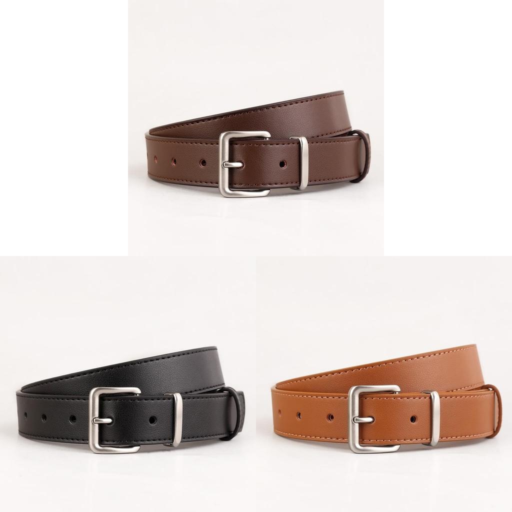 Style Genuine Leather Belt For Women With Alloy Pin Closure Suitable For Casual Outfits