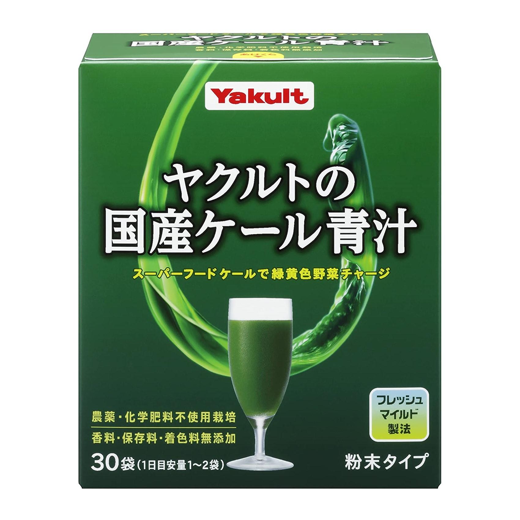 

YAKULT Aojiru аодзиру с капустой кале, 30 стиков по 8 гр