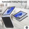 Scratch Resistant Leather Case for Samsung Galaxy Z Flip 8 5G Flip7 Fe Flip8 Flip6 Flip4 Flip 7 6 5 4 3 Flip5 Flip3 Card Slot
