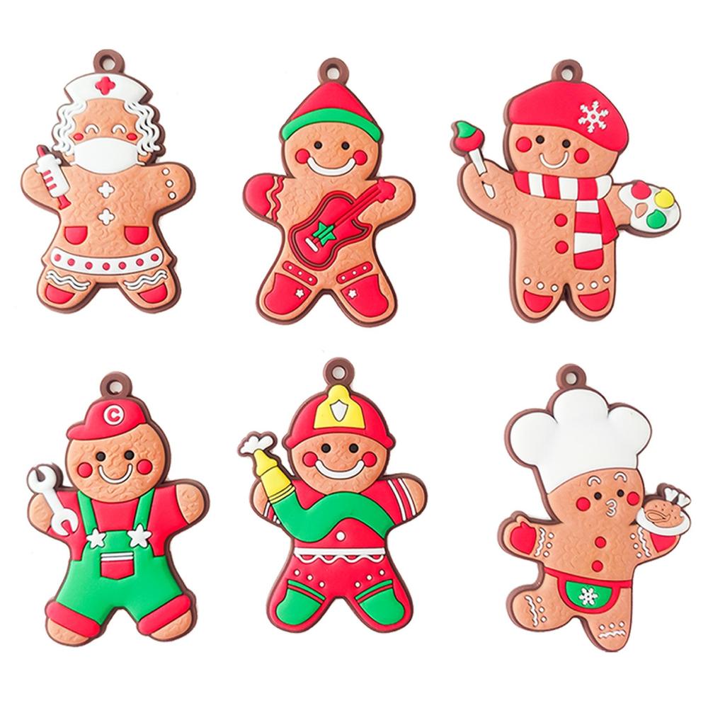 2024 Perníček Vločka Ozdoba – DIY Vánoční Párty Dekorace
