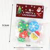 Funny Christmas Erasers Kawaii Christmas Eraser Set Stationery Prize Gift  Primary School Student