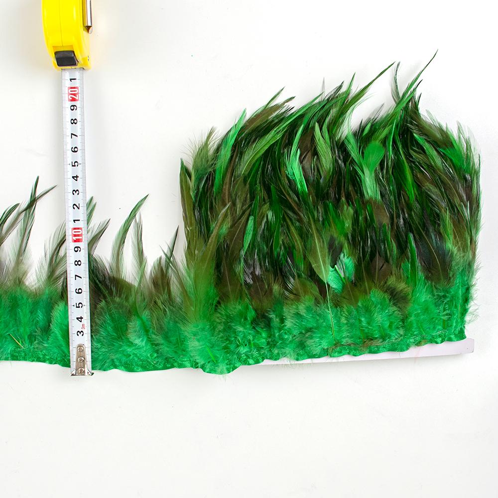10 Meter 14 Coloful Chicken Feather Trim Fringe Diy Party Skirt Crafts Top Quality Pheasant Feathers For Sewing In Dress Decor