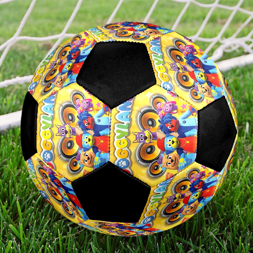 Doggyland Theme Size 5 Soccer Ball, Suitable for Both Indoor and Outdoor Matches, a Gift Suitable for Everyone.