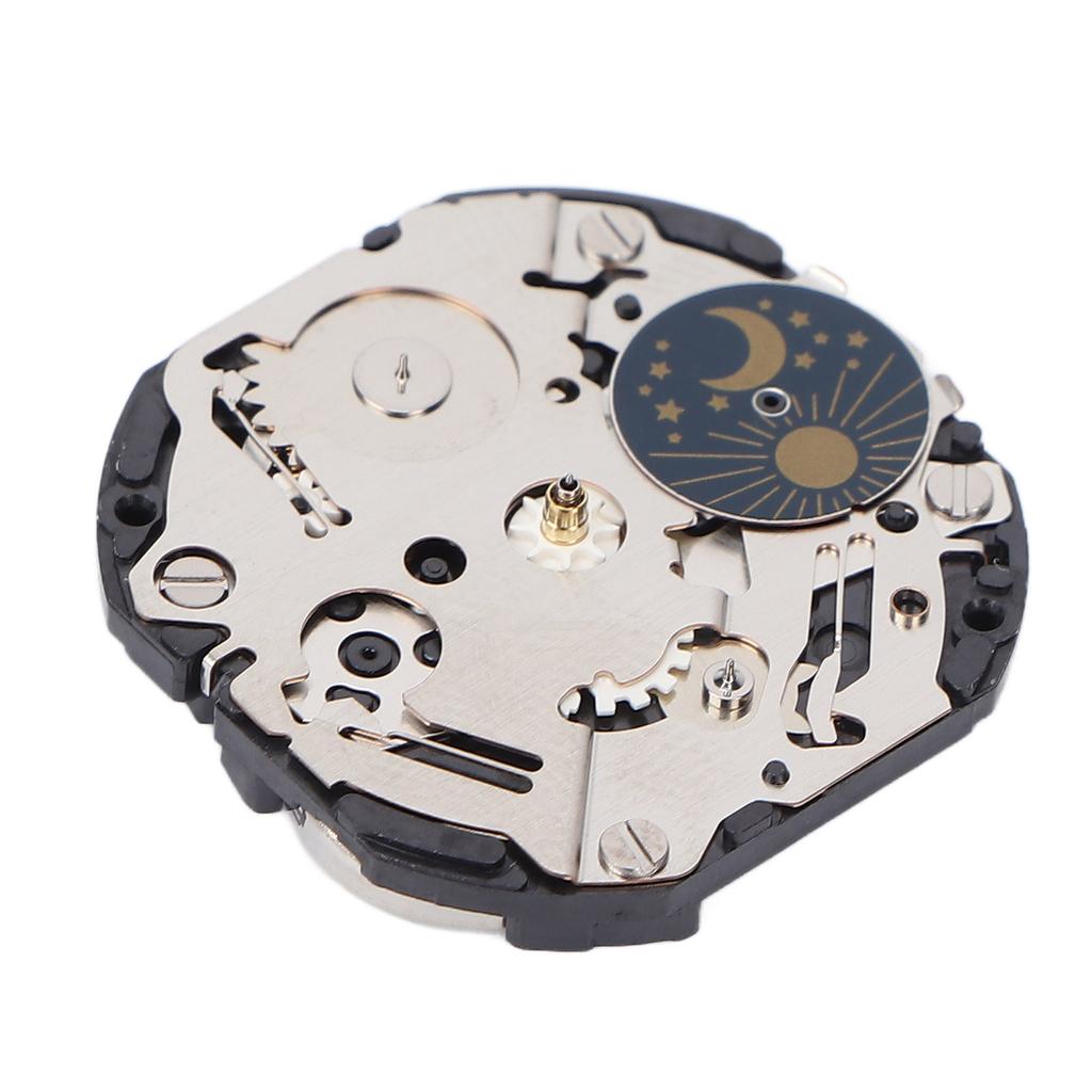 Professionelles VX3H Legierungsuhrwerk Präzises Uhrwerk Quarzwerk Ersatzzubehör