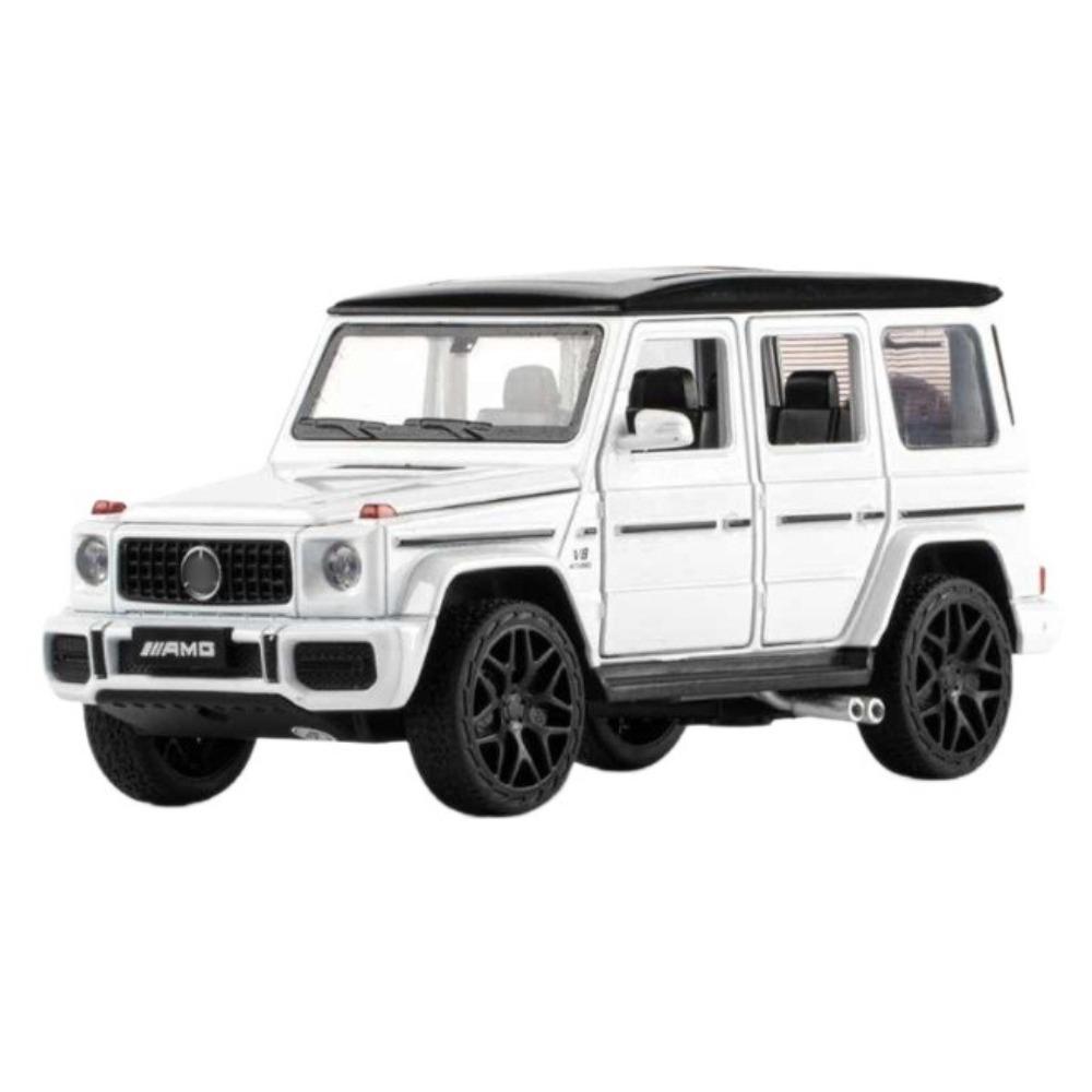 1/32 Mercedes Benz AMG G63 Shadow Wings Off Road SUV Alloy Diecast Metal Model Car Collectibles Children's Holiday Birthday Gift
