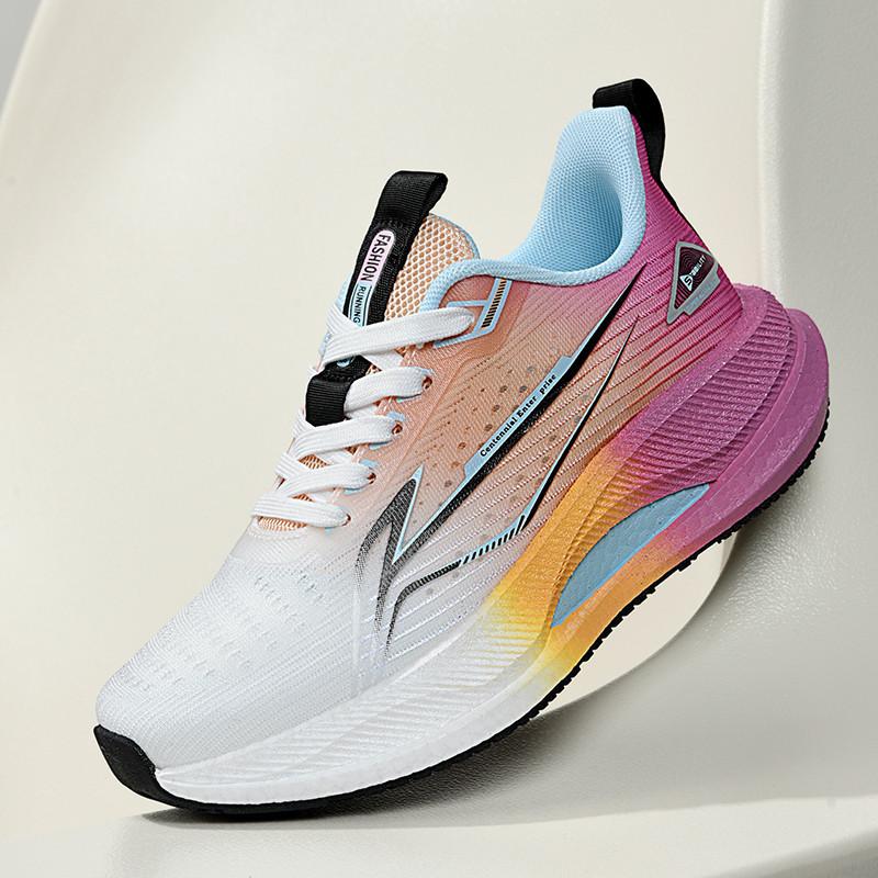Teen Ultra-light Mesh Breathable Couple Racing Running Shoes Men and Women Versatile Platform Non-slip Shoes Tide