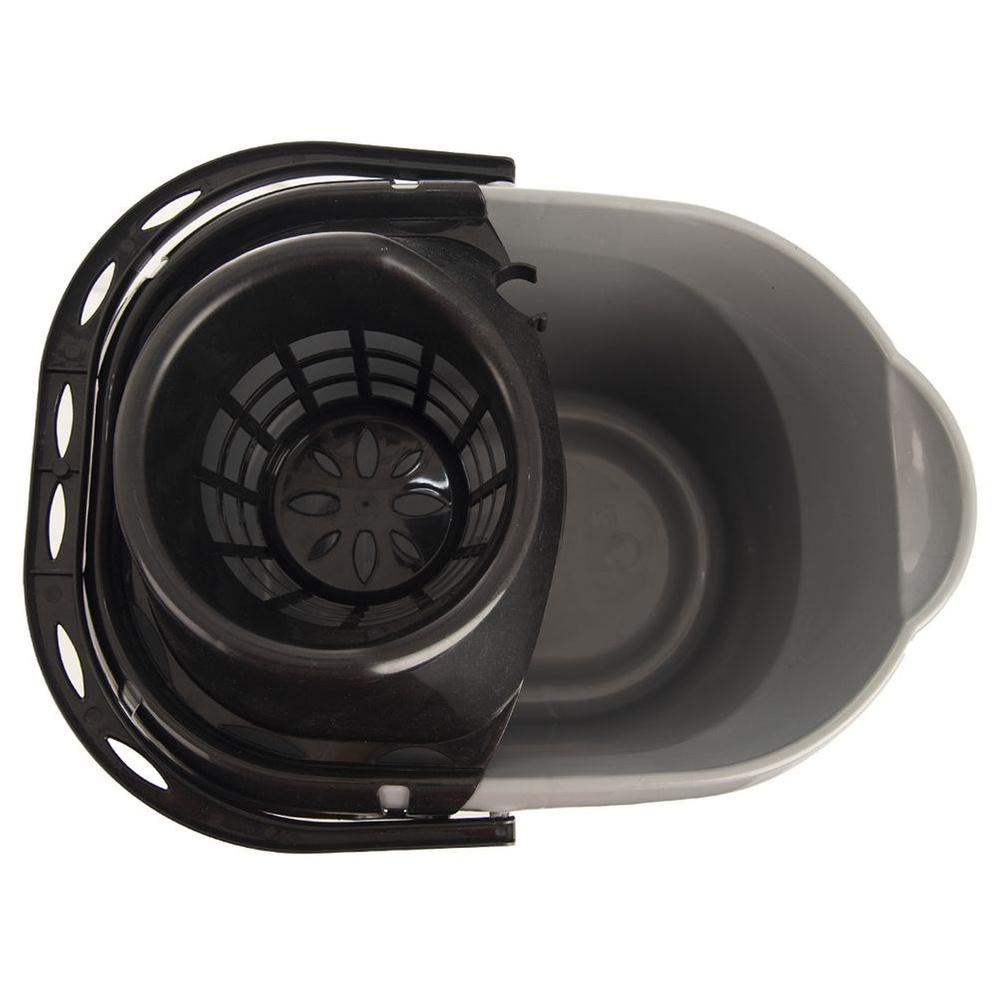 Wiadro Do Mopa Uniwersalne Plastikowe Z Wyciskaczem Mop Sznurkowy Paskowy