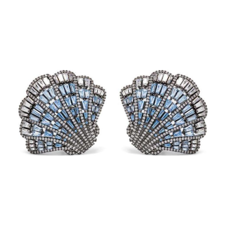 

Swarovski Idyllia Clip-On Design Crystal Earrings Women earrings Silver 5683033 Box (Random Color)