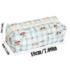 Cartoon Cute Puppy Pencil Case Canvas Large Capacity Pen Bags Stationery Bag School Supplies