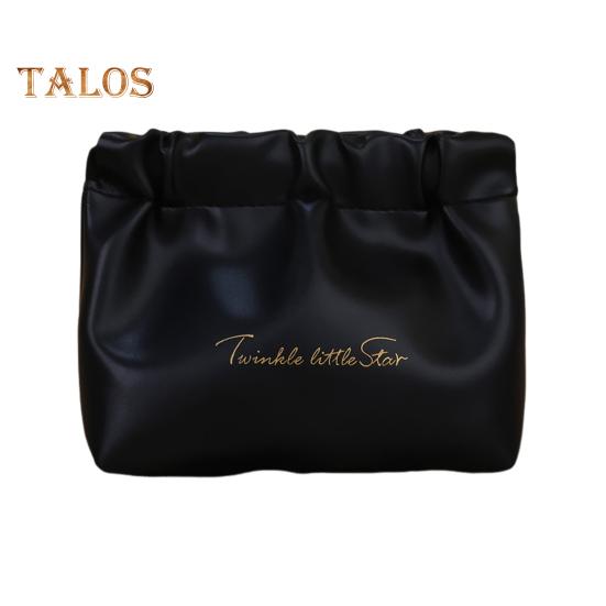 

Портативная косметичка, водонепроницаемая, компактного размера, легкая, для губной помады, наушников, универсальная сумка для хранения, многофункциональный органайзер S чёрный