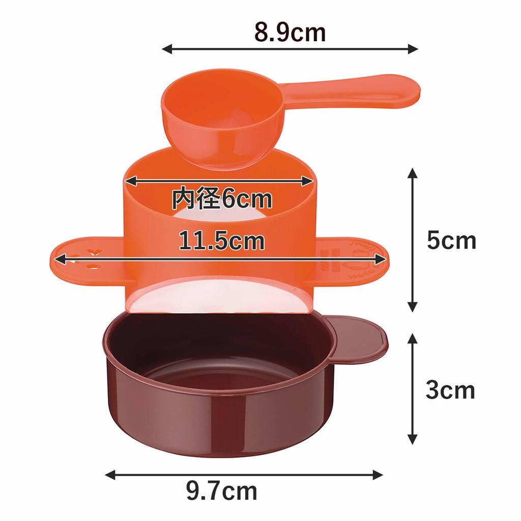 Shimomura Kihan Coffee Dripper in Includes Measuring 31135 [Made Japan] Paperless, Reusable, Single-Serve, Eco-Friendly, Tape, Winkle, Tsubame-Sanjo,