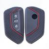 Car Key Case Cover FOB for VW Volkswagen/Golf 8 MK8 ID.3 ID.4 /Cupra/Skoda/Octavia A8/SEAT/Leon MK4 2020 2026/Formentor/Tarraco