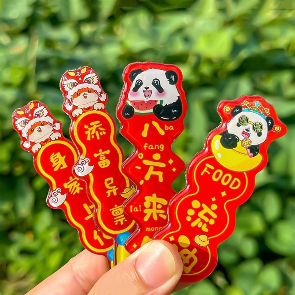 

Chinese Style Mini Snake Year Couplet Panda New Year Ornament Sticker Decorative Couplets New Year Style A