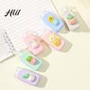 Doll Shaped Correction Tape 6Pcs Cute for Students Portable Mini Whiteout Roller Smooth Cartoon Non-Break School Office Supplies Eye-catching
