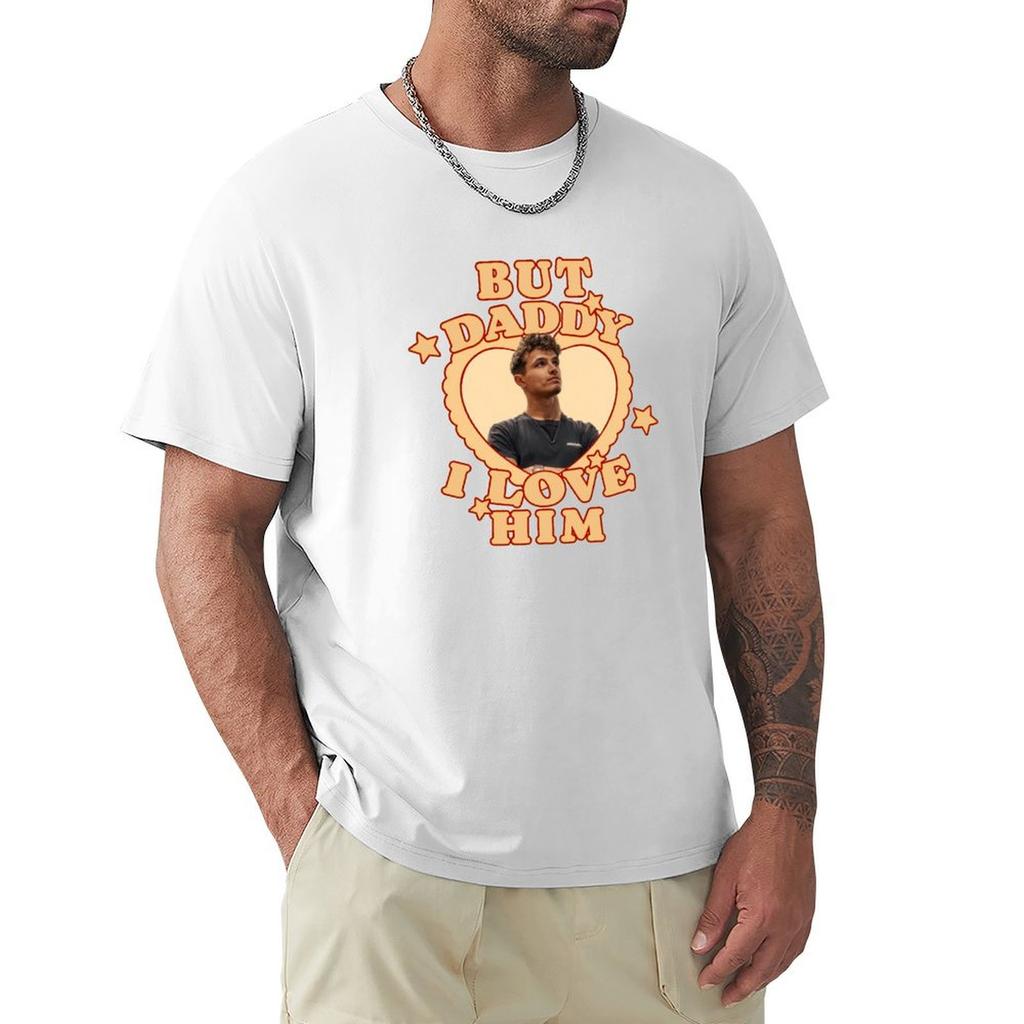 But Daddy I Love Him Lando TShirt Anime Cute Tops Affliction Shirts Man Tshirt Funny T Shirts for Men
