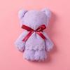 Towel Wedding Gifts Gift Bag Strong Water Absorption Skin Friendly Fun Coral Fleece Decorates Soft Anniversary Gift Bear Shaped
