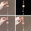 Vintage Flower Tassel Brooches for Women Luxury Pearl Rhinestone Lapel Pin Accessory Decoration Exquisite Elegant Jewelry Gifts
