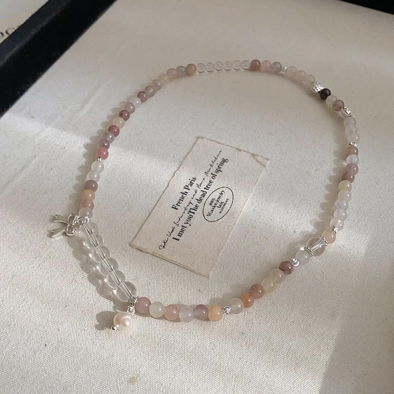 New Chinese Style Freshwater Pearl Butterfly Knot Bracelet For Women And Men Gift