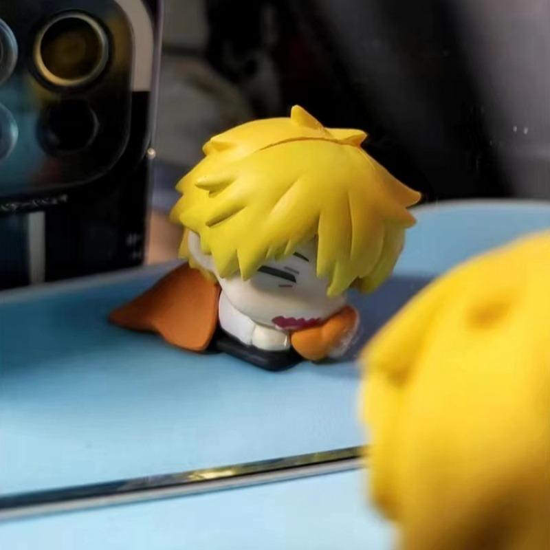 Chainsaw Man Figurines Pochita Denji Makima Power Doll Model Action Anime Figure Cute Japanese Cartoon Ornaments Statues Gift