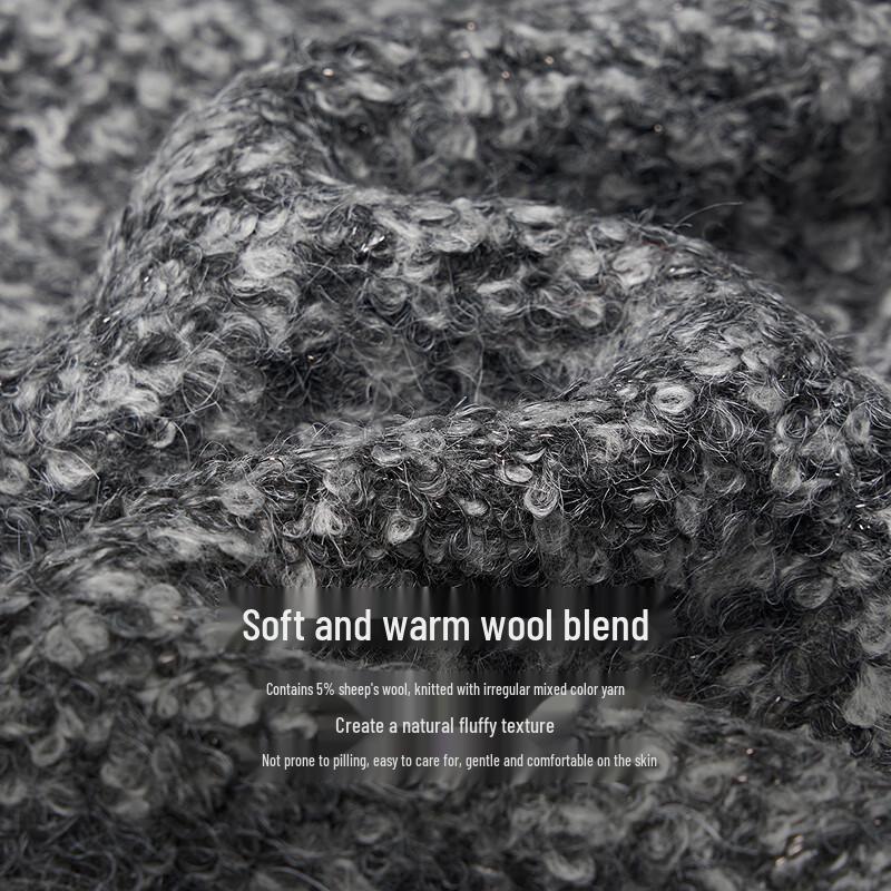 Inman Women's Shimmering V-Neck Knit Cardigan