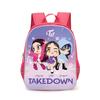 KPop Demon Hunters Kids Large Capacity Layered Backpack Students School Bags for Girls Boys Cartoon Bookbag Travel Backpack