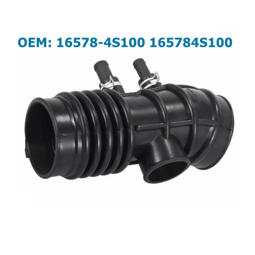 16578-4S100 165784S100 Replacement Air Intake Boot Duct Hose with Clamps Auto Part for 3.3L 1999-2004