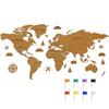 World map of countries with accessories 120cm World map for wall for children