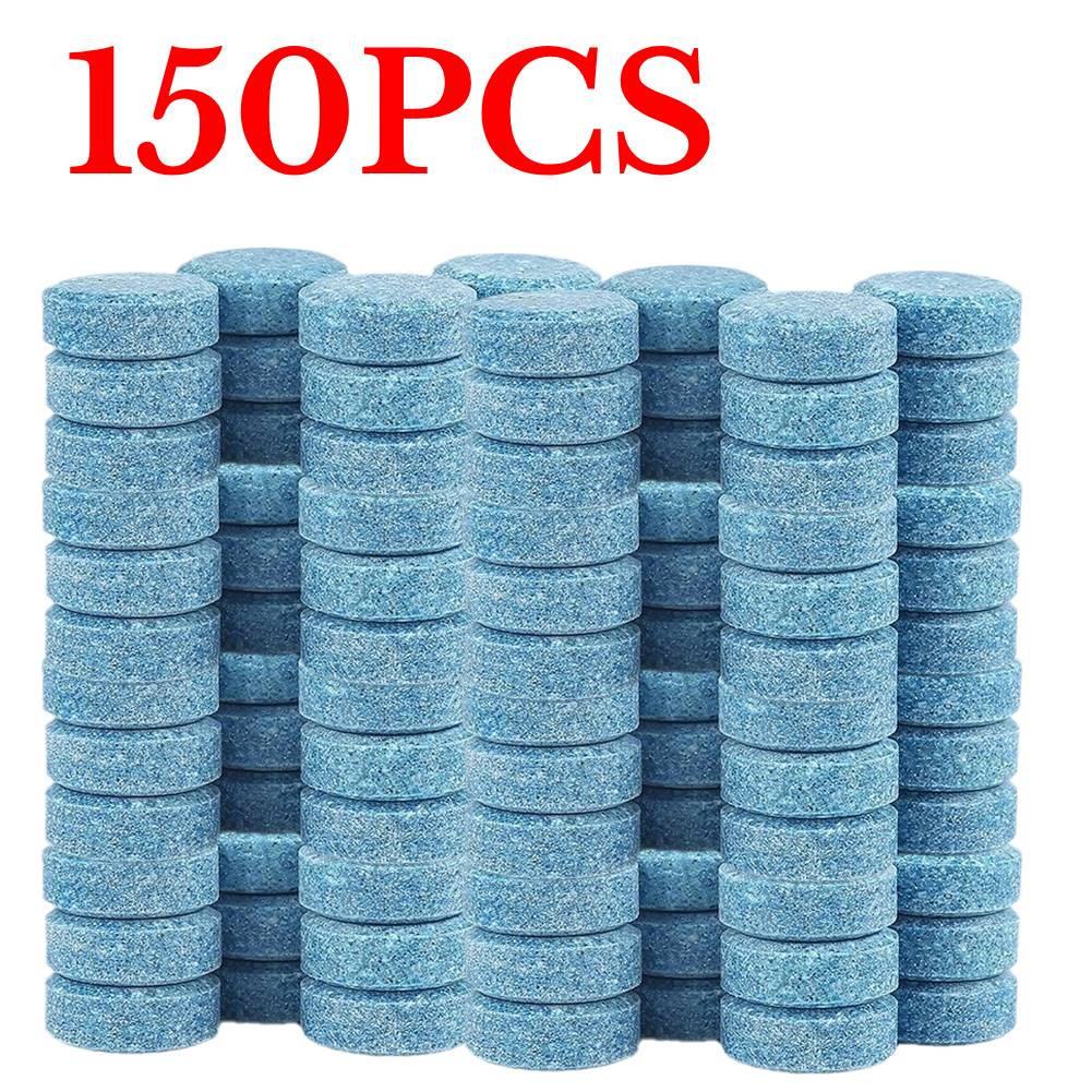 1-200PCs Solid Car Windshield Cleaners Effervescent Tablets Windscreen Window Glass Dust Wiper Car Wash Tool Car Accessories