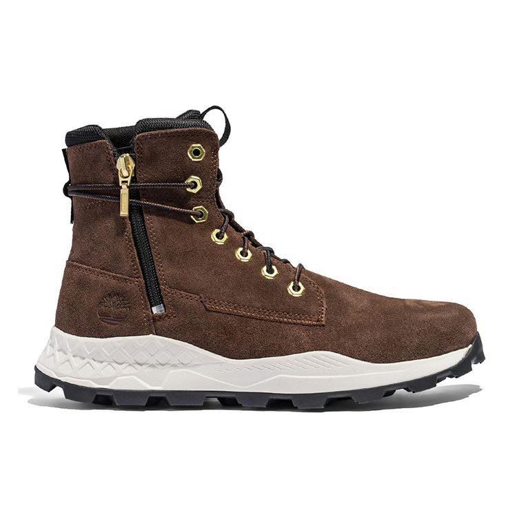 Timberland Brooklyn Side Zip Boot 'Brown Nubuck' A5YWF931