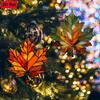 Thanksgiving Acrylic Maple Leaf Light Catcher, Classic Autumn Celebration Home & Door Decor, Christmas & New Year Gifts